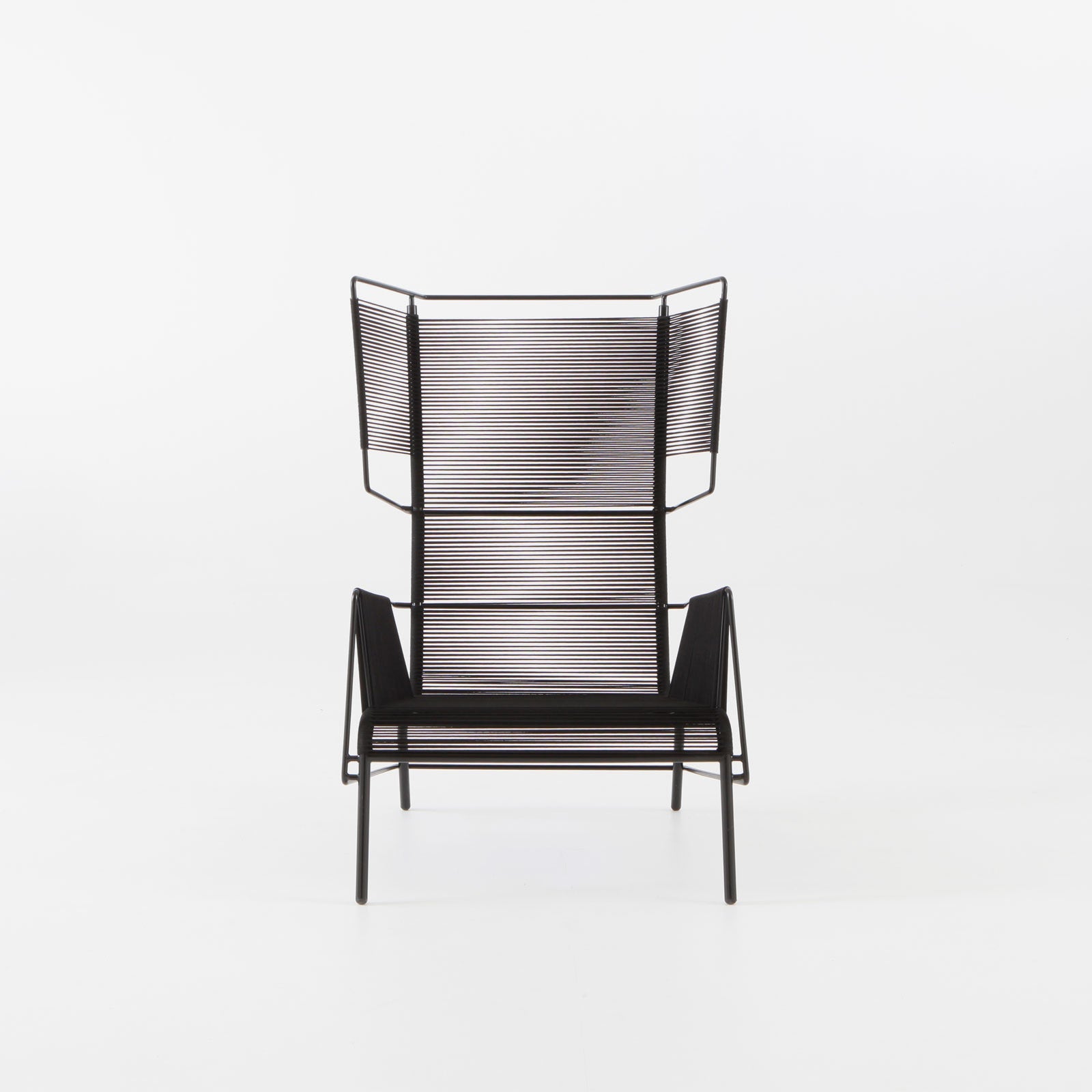 Fifty Outdoor Armchair, Black