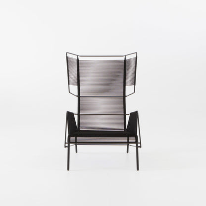 Fifty Outdoor Armchair, Black