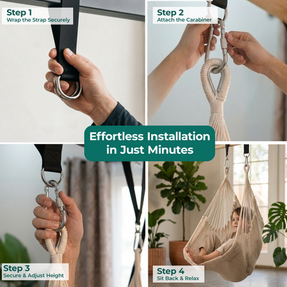 Therapist-Designed Sensory Swing — Cozy Calm for All Ages