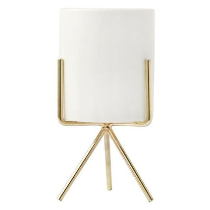 Ida - Ceramic Flower Planters with Modern Stand
